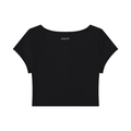 NOTF Women's Cap Sleeve Crop Tee (Dark Version)