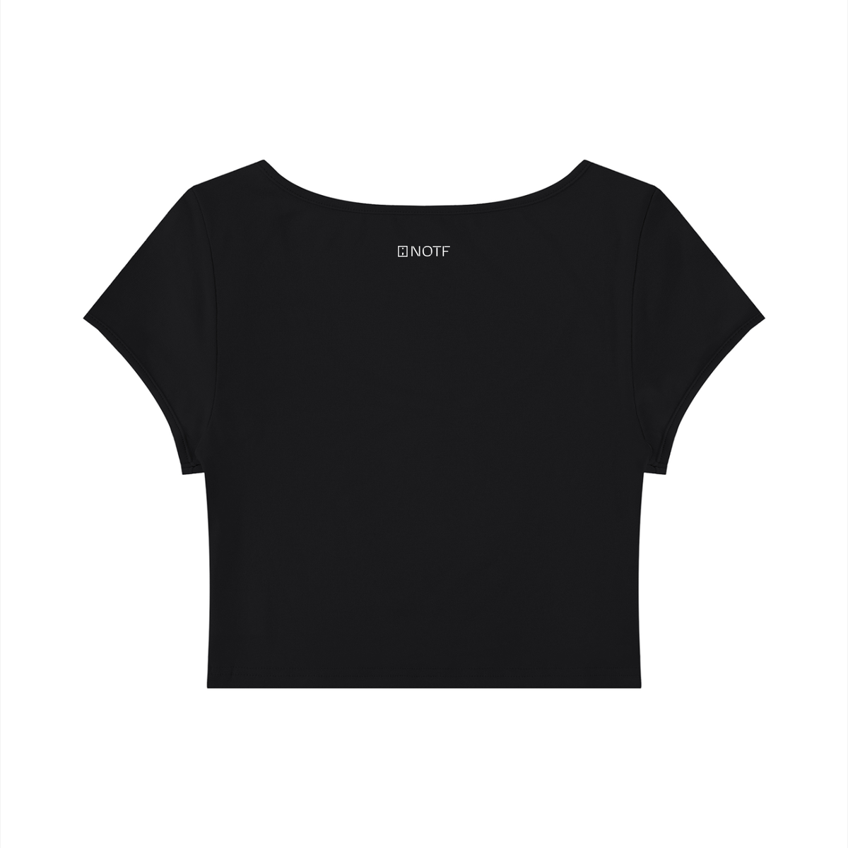 NOTF Women's Cap Sleeve Crop Tee (Dark Version)