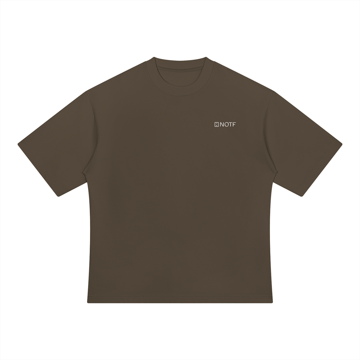 NOTF Men's Heavyweight Oversized T-Shirt (Dark Version)