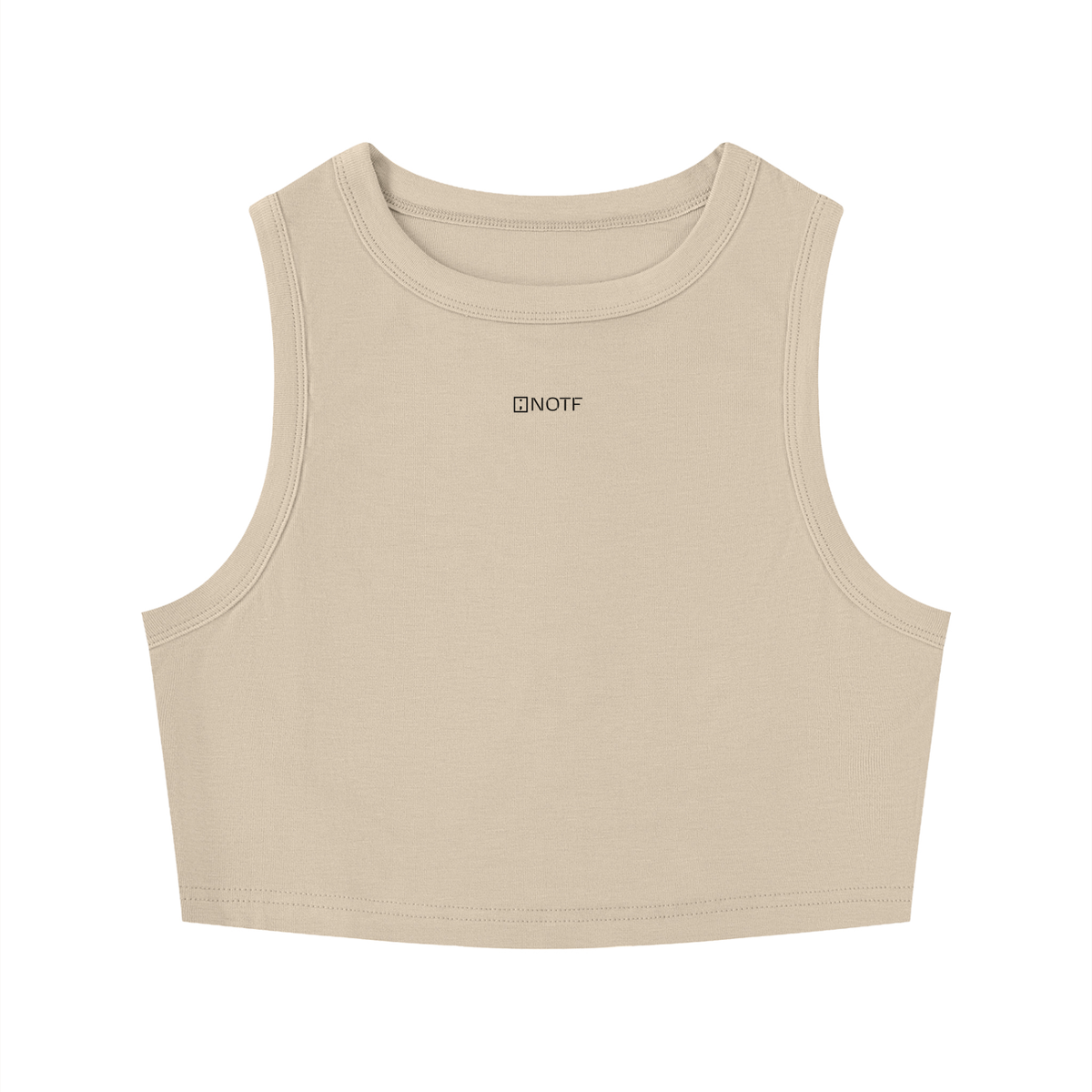 NOTF Women's Crewneck Crop Tank (Light Version)