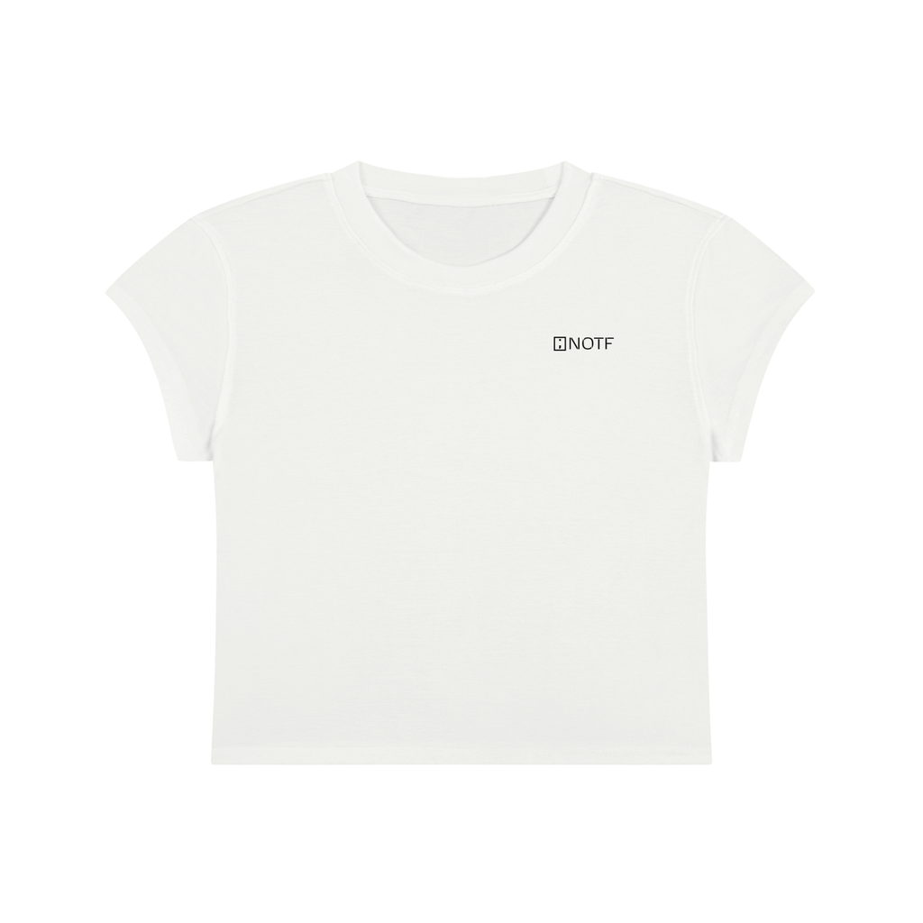 NOTF Women's Cropped Tee (Light Version)