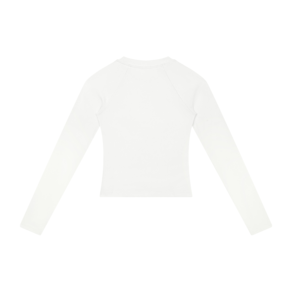 NOTF Women's Raglan LS Crop Tee (Light Version)