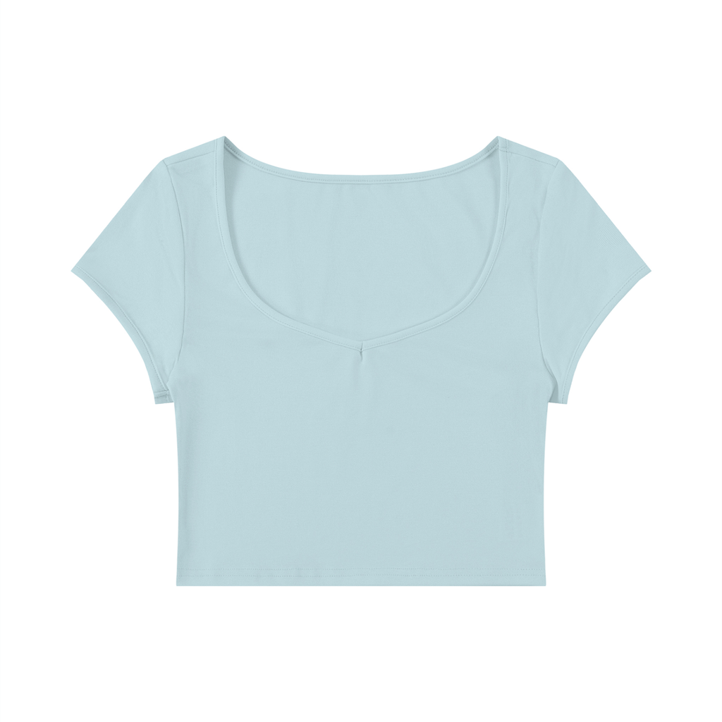NOTF Women's Cap Sleeve Crop Tee (Light Version)
