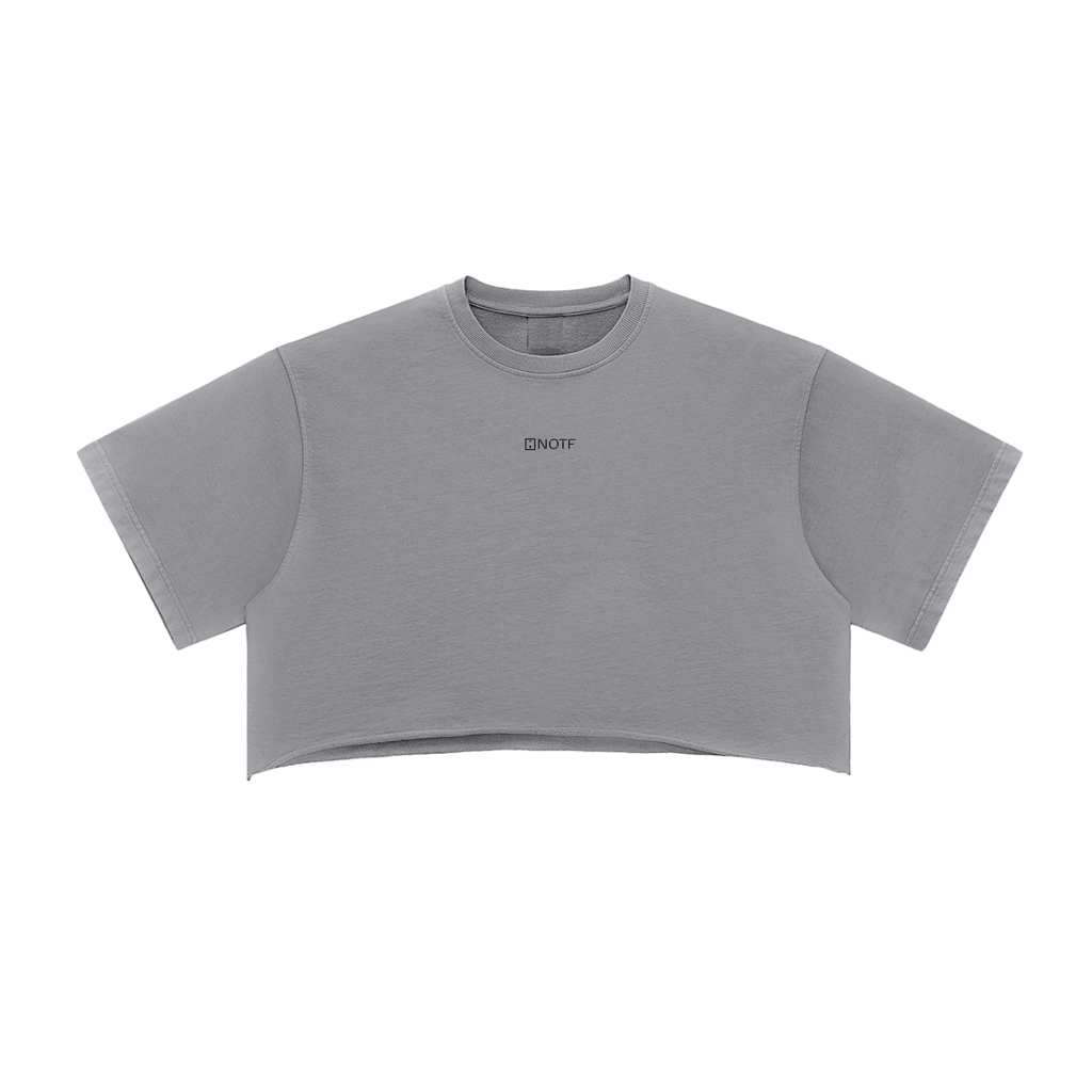 NOTF Women's Short Crop Tee (Light Version)