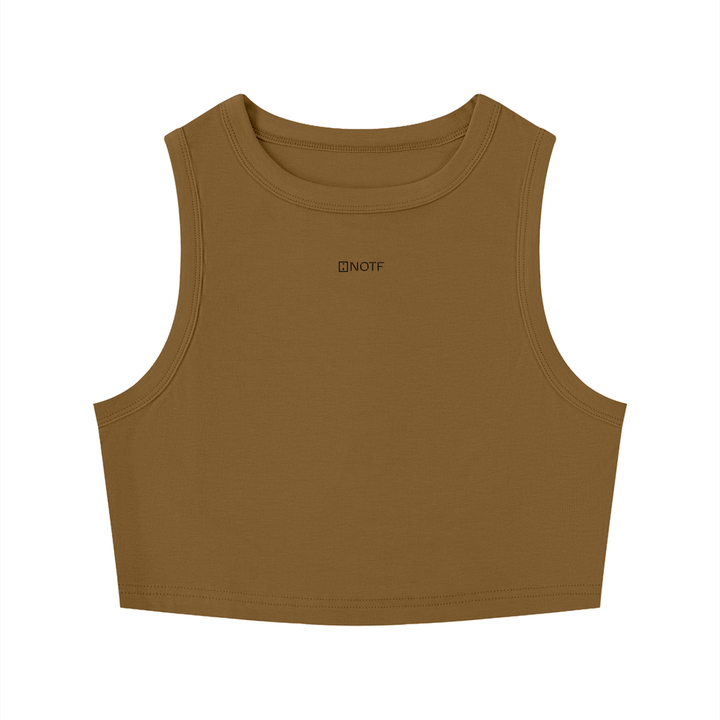 NOTF Women's Crewneck Crop Tank (Light Version)
