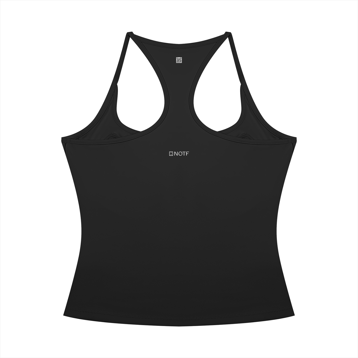 NOTF Women's Racerback Crop Tank (Dark Version)