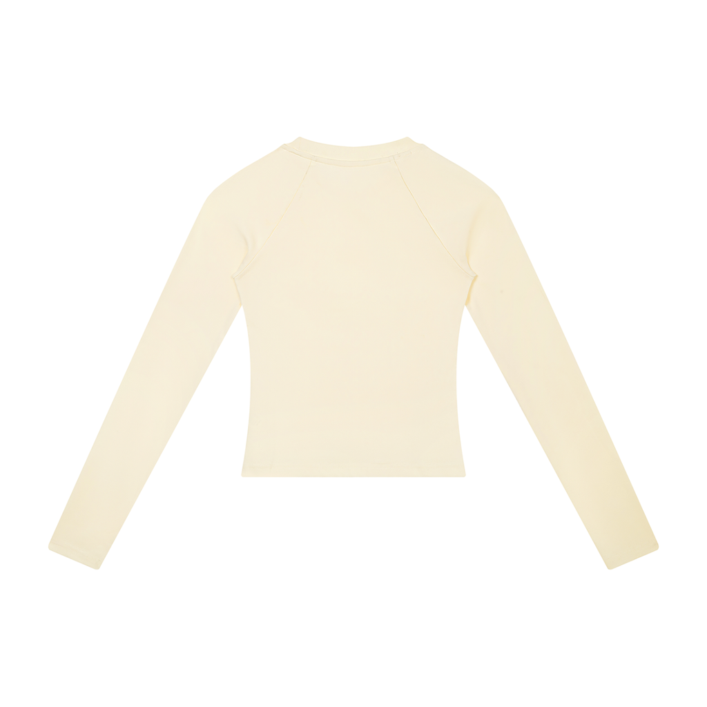 NOTF Women's Raglan LS Crop Tee (Light Version)