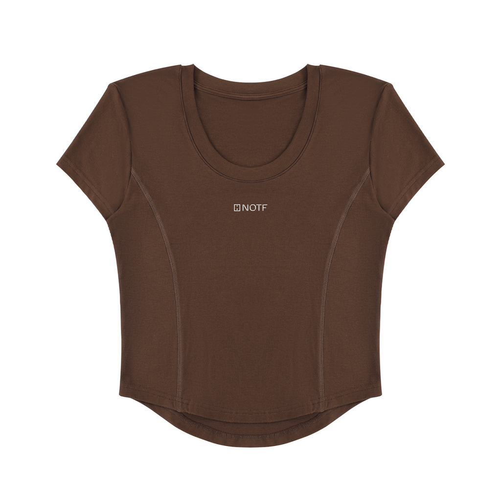 NOTF Women's MOD2 Crop Tee (Dark Version)