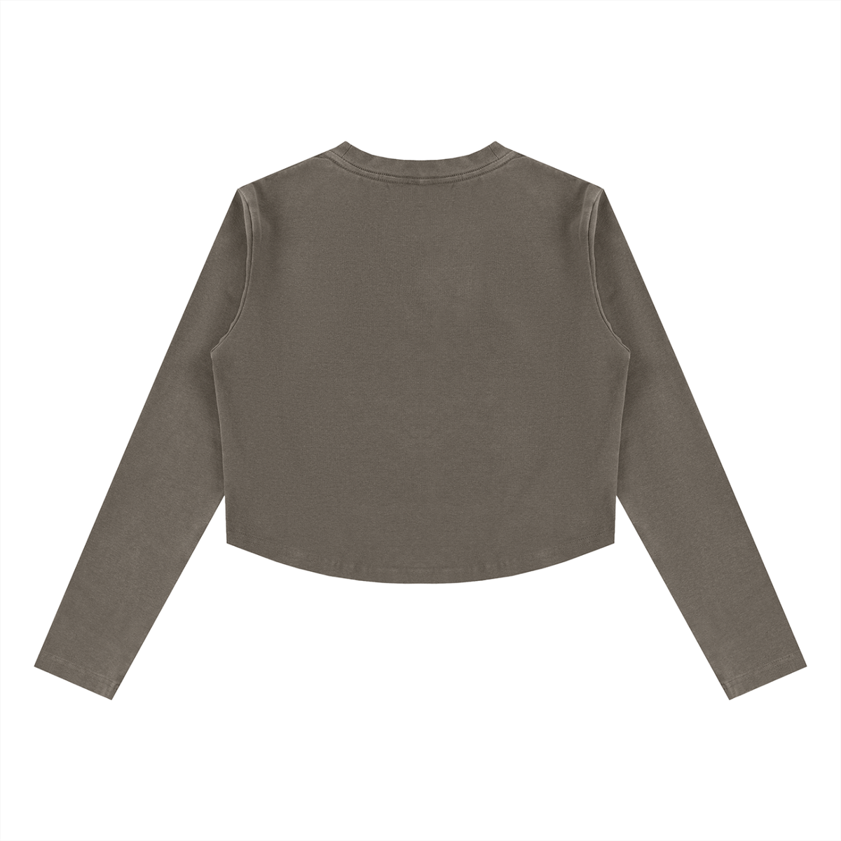 NOTF Women's Long Sleeve Semi-Crop Training Crew (Dark Version)