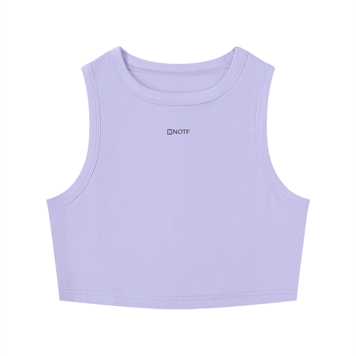 NOTF Women's Crewneck Crop Tank (Light Version)