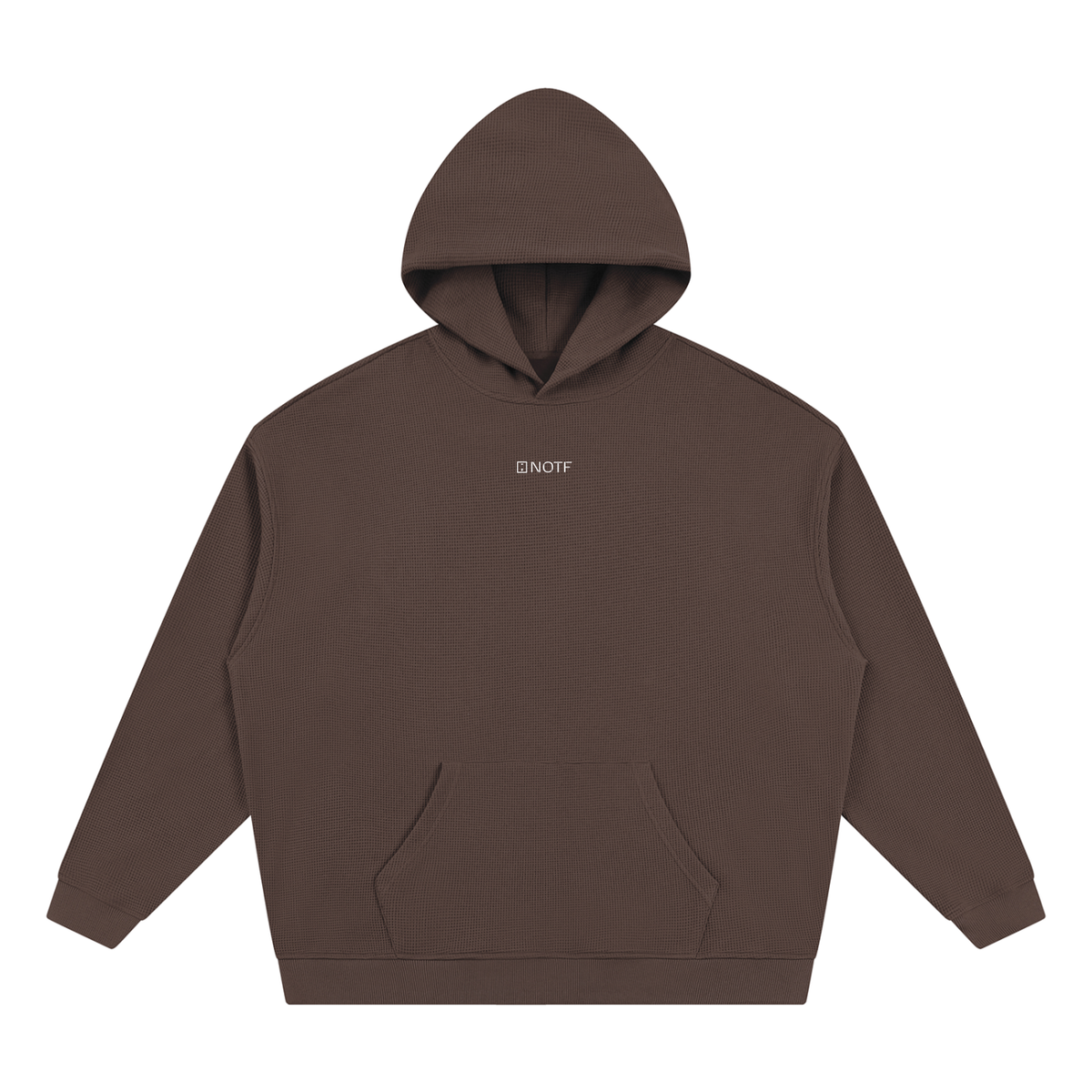 NOTF Grid Fleece Hoodie (Dark Version)