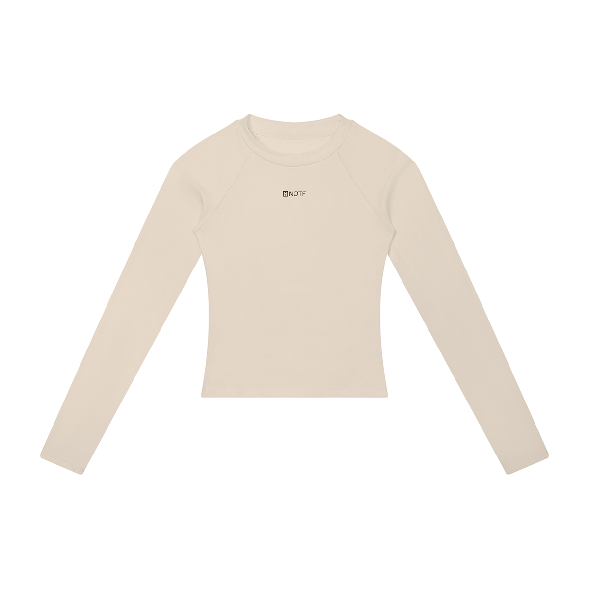 NOTF Women's Raglan LS Crop Tee (Light Version)
