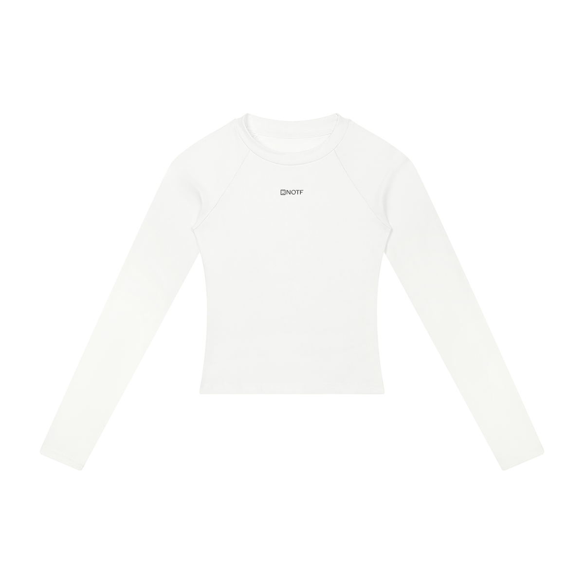 NOTF Women's Raglan LS Crop Tee (Light Version)