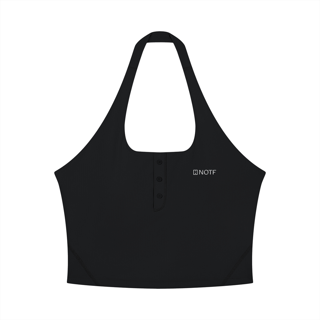 NOTF Women's Halter Tank (Dark Version)