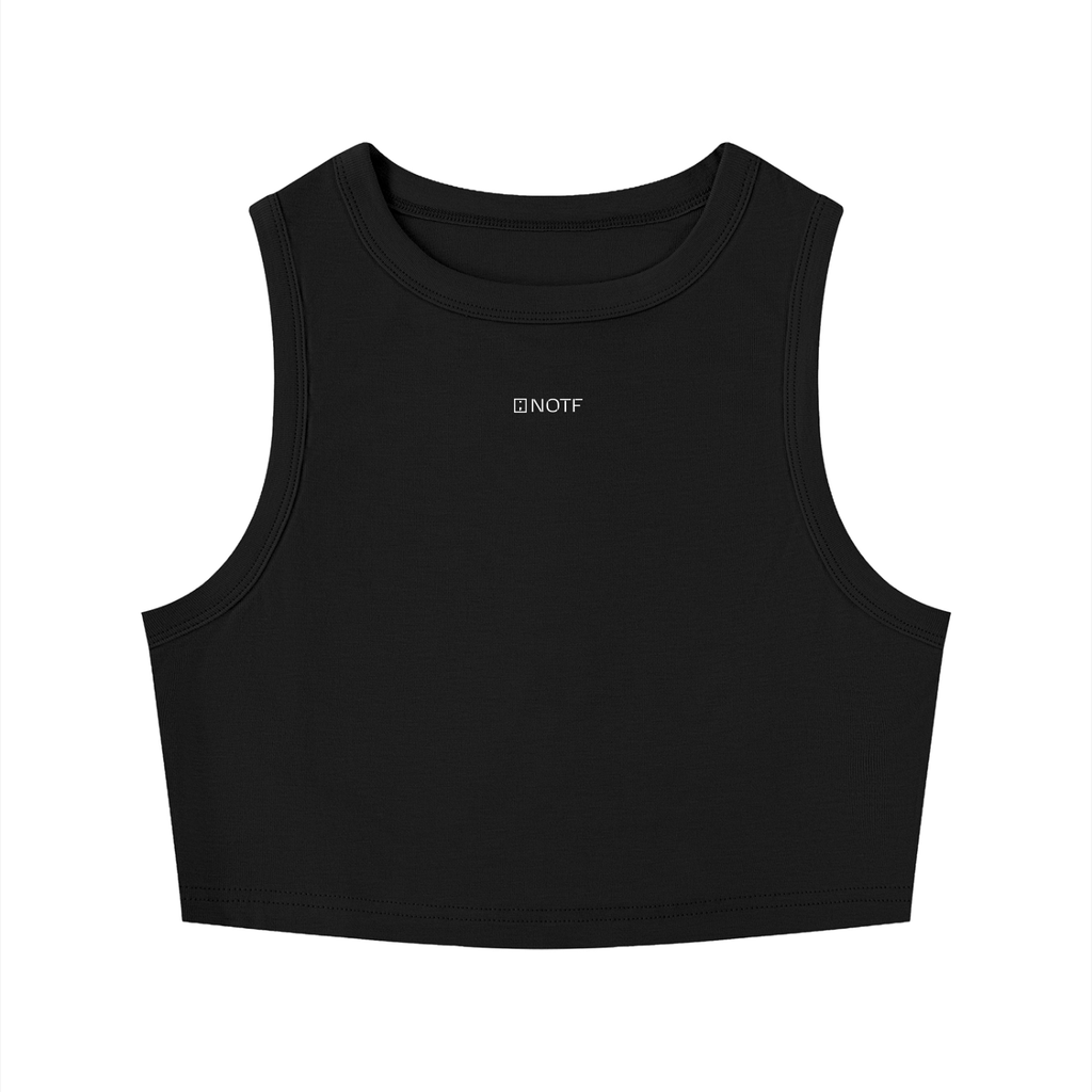 NOTF Women's Crewneck Crop Tank (Dark Version)