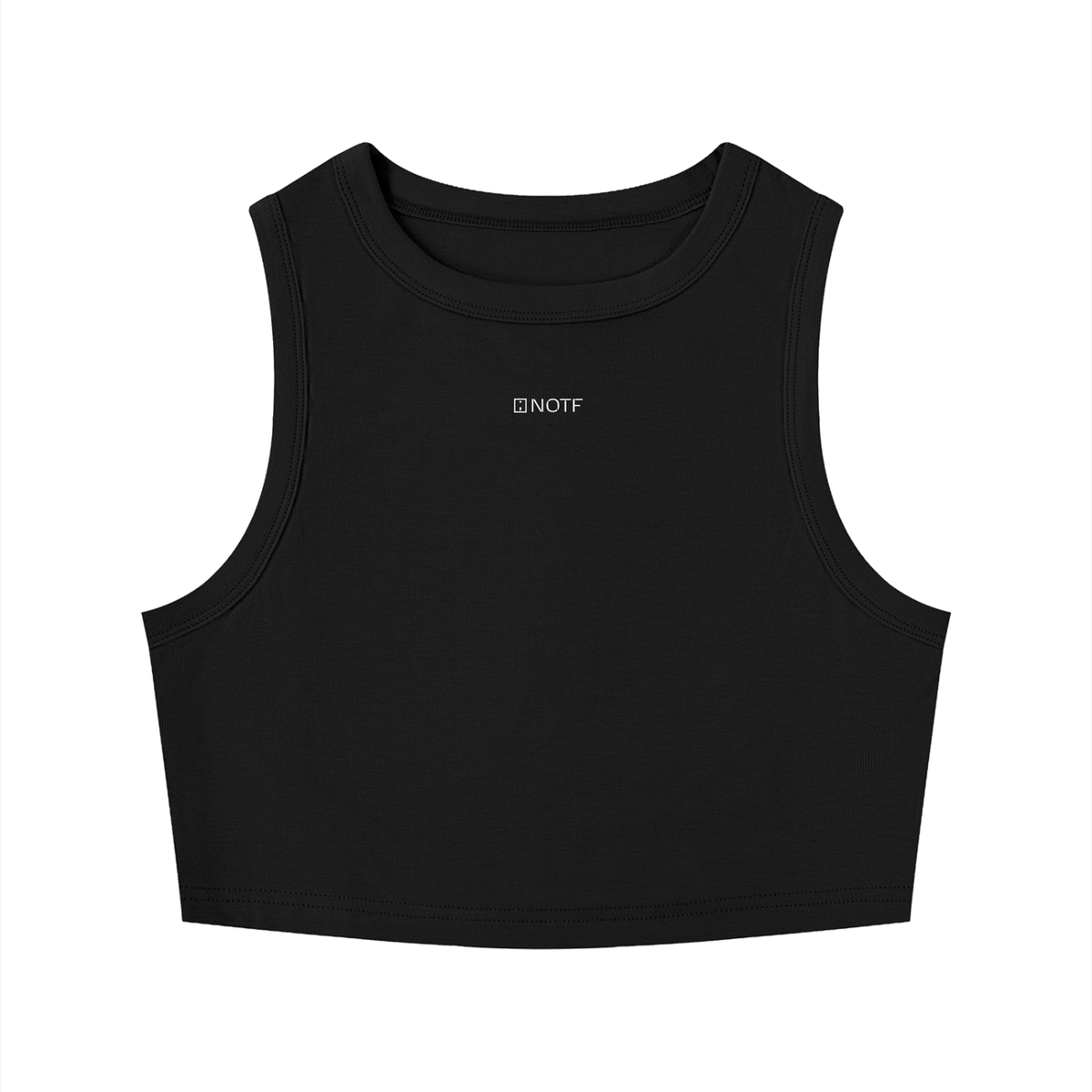 NOTF Women's Crewneck Crop Tank (Dark Version)