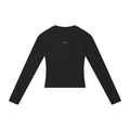 NOTF Women’s Raglan LS Crop Tee (Dark Version)