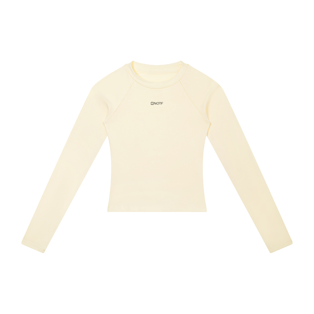 NOTF Women's Raglan LS Crop Tee (Light Version)