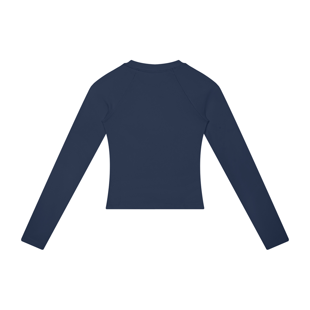 NOTF Women’s Raglan LS Crop Tee (Dark Version)