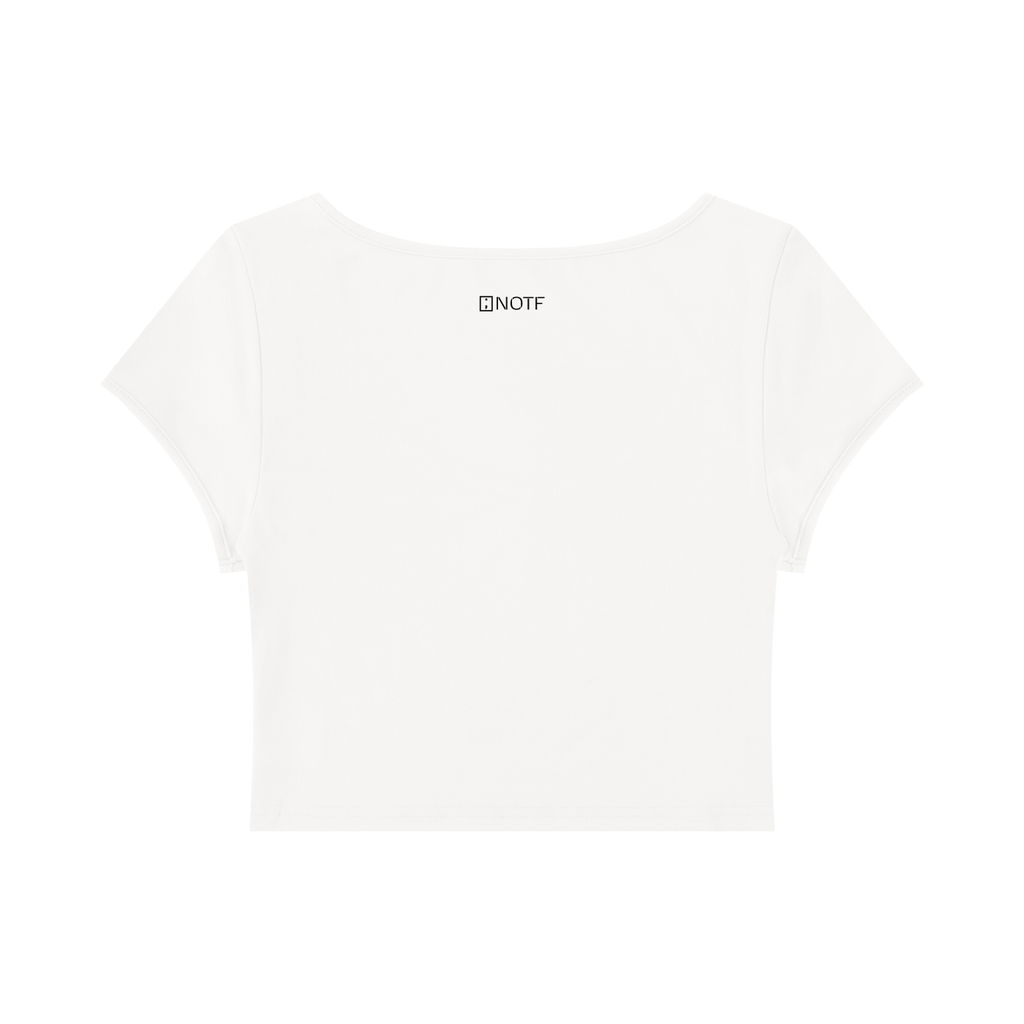 NOTF Women's Cap Sleeve Crop Tee (Light Version)